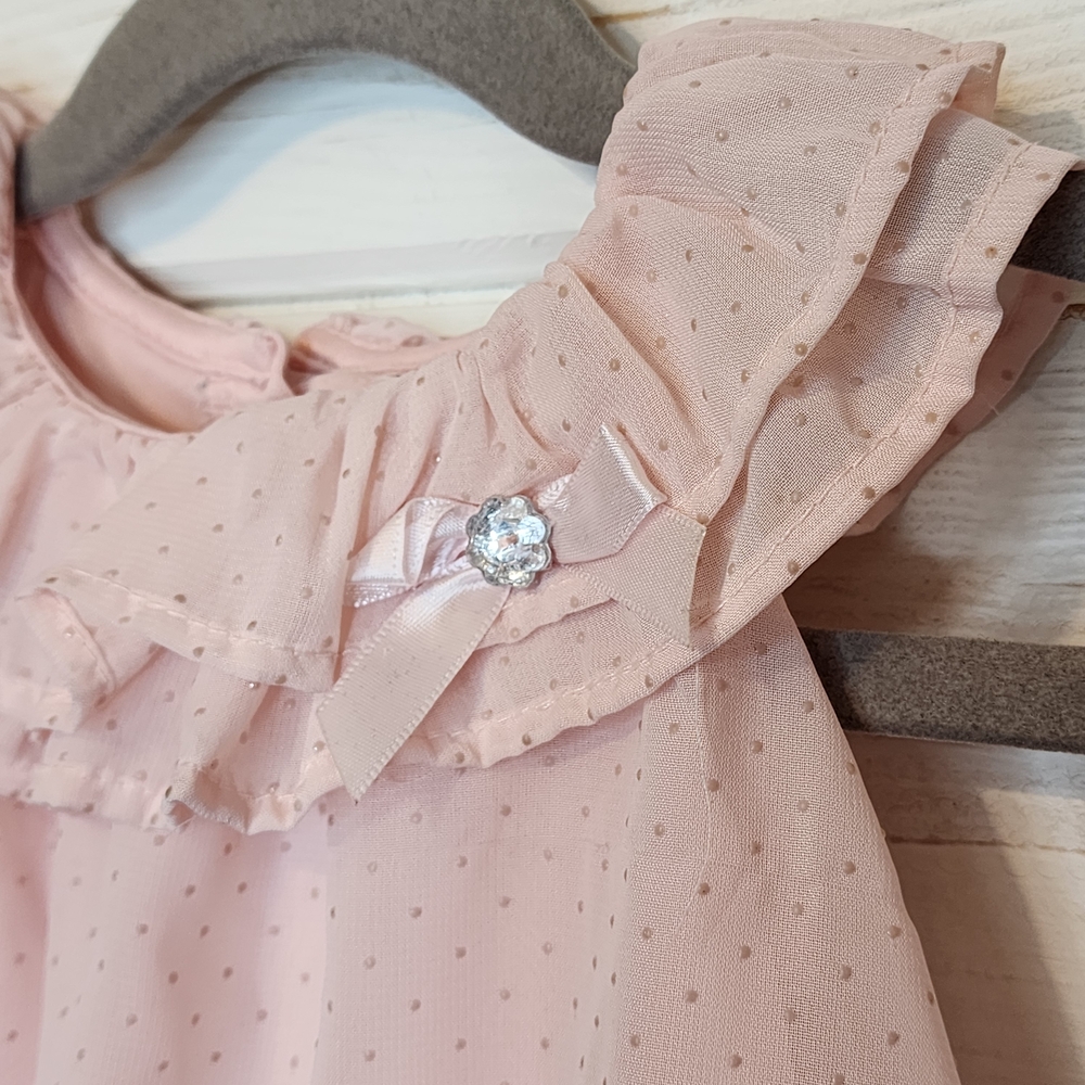 Nannette Pink Ruffled Diaper Cover - Picture 6 of 13